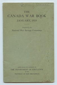 The Canadian War Book January, 1919