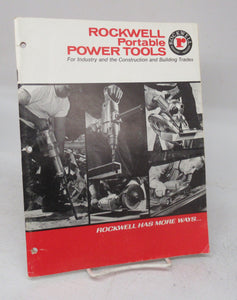 Rockwell Portable Power Tools catalogue