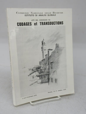 Atti del Convegno su Codages et Transductions: firenze, 15-17 ottobre 1979