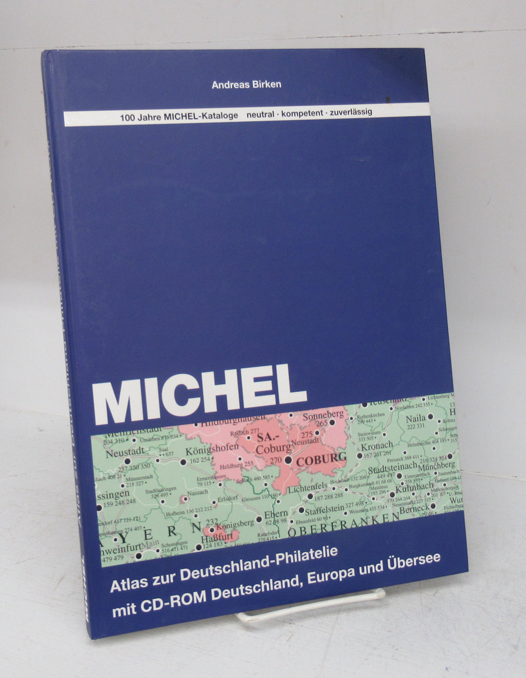 Michel Atlas zur Deutschland-Philatelie mit CD-Rom Deutschland, Europa und Übersee