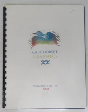 Cape Dorset Graphics Availability Listing 