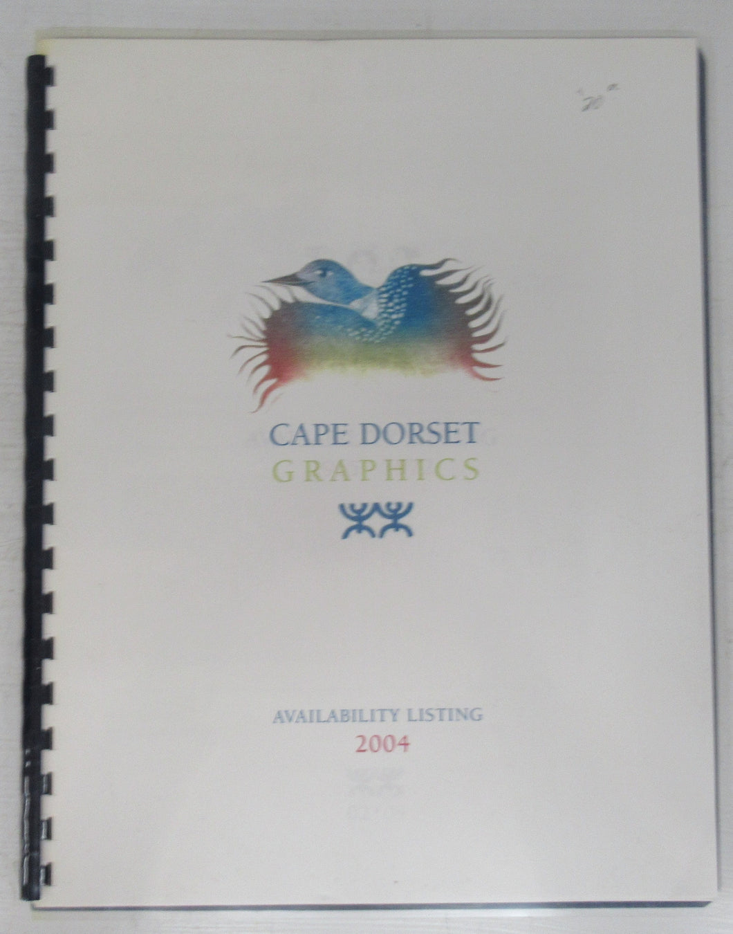 Cape Dorset Graphics Availability Listing 
