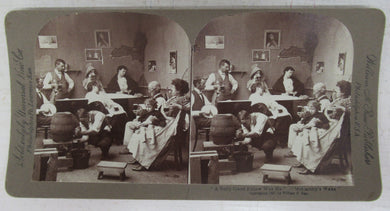 McCarthy`s Wake stereoview cards