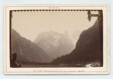 Photograph of Cristallogruppe von der Terrasse, Bauer, Tirol