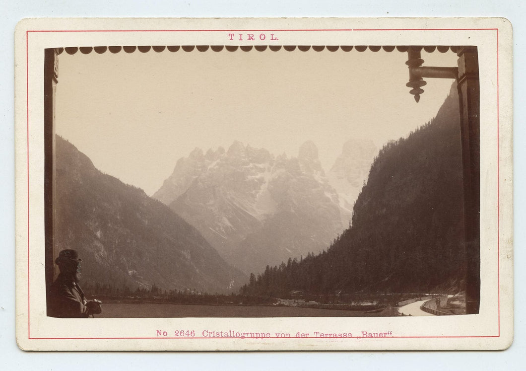 Photograph of Cristallogruppe von der Terrasse, Bauer, Tirol