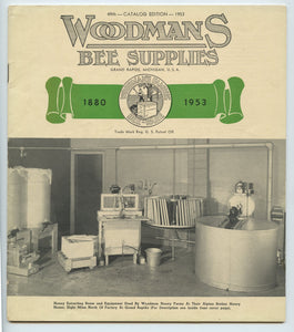 Woodmans Bee Supplies catalog, 1953