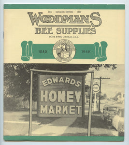 Woodmans Bee Supplies catalog, 1959