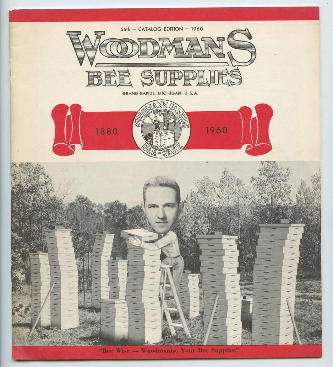 Woodmans Bee Supplies catalog, 1960