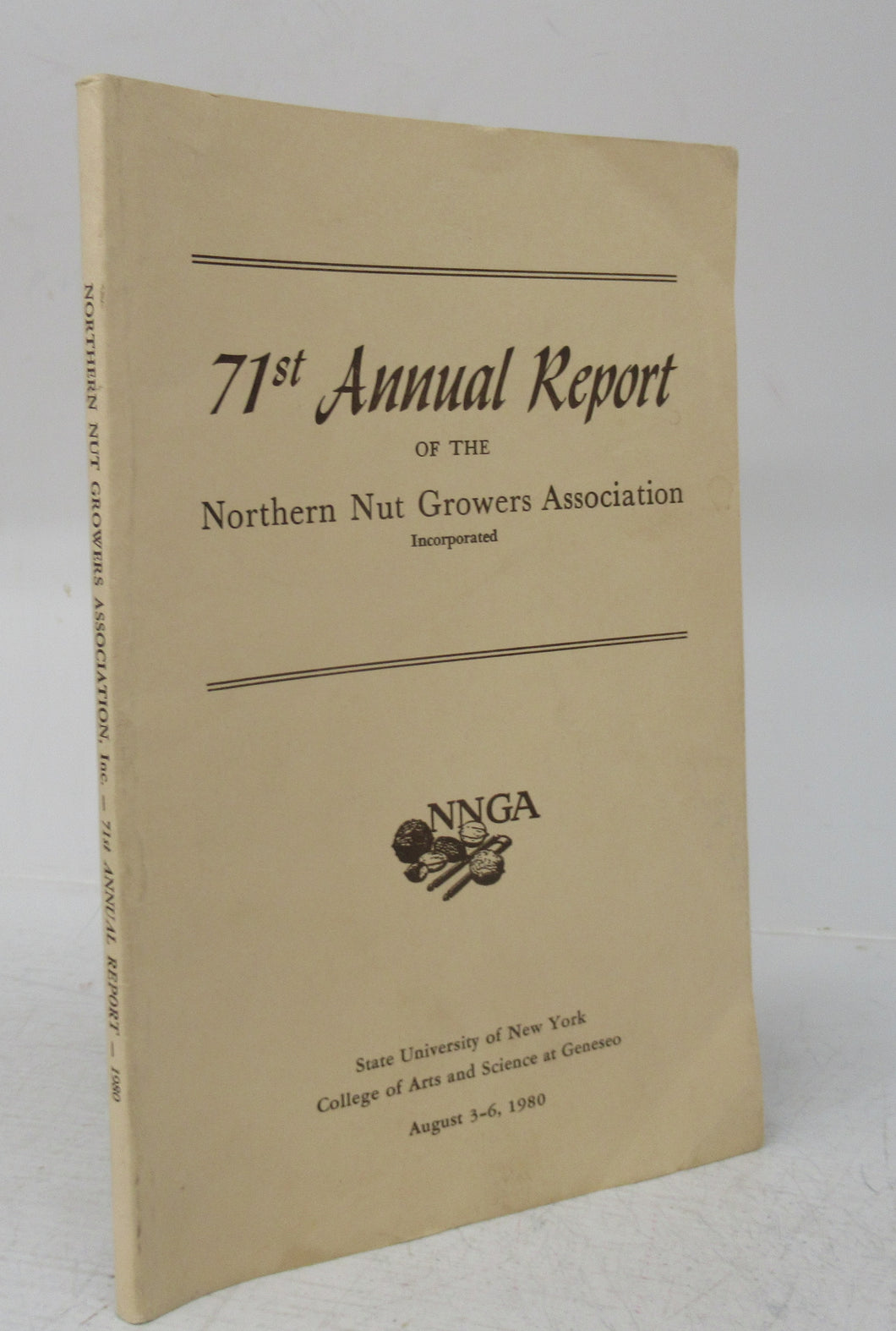 71st Annual Report of the Northern Nut Growers Association Incorporated