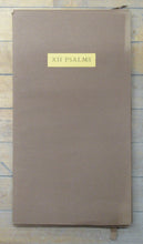 Twelve psalms printed in memory of Peter E. Sheehan