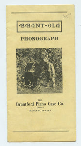 Brant-ola Phonograph flyer