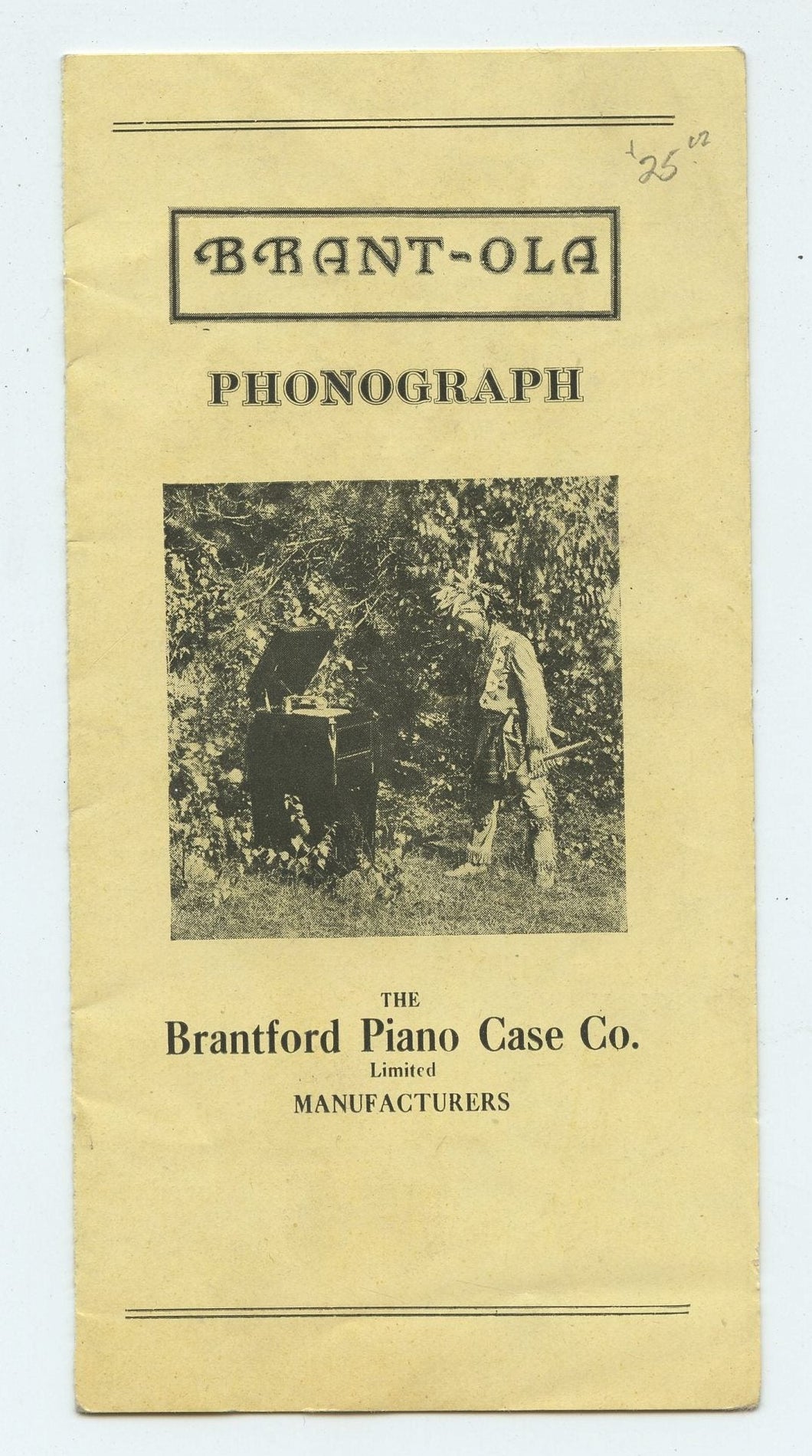 Brant-ola Phonograph flyer