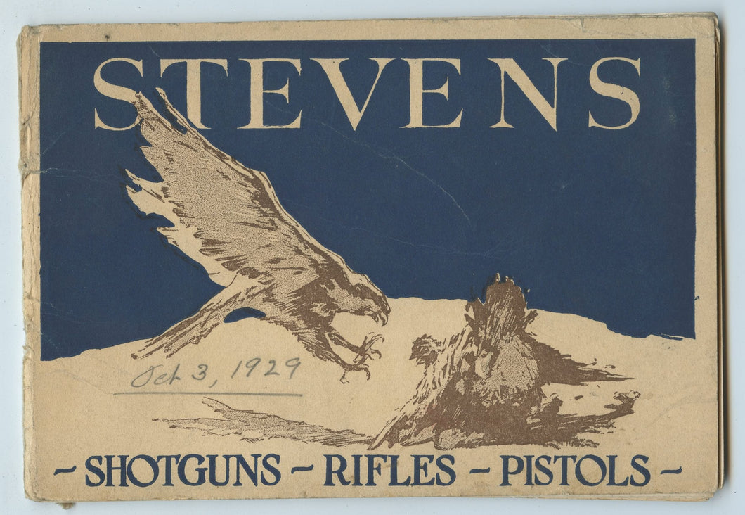 Stevens Shotguns-Rifles-Pistols catalogue