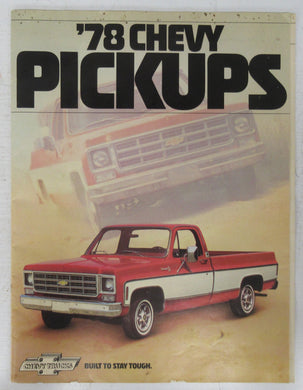 '78 Chevy Pickups flyer