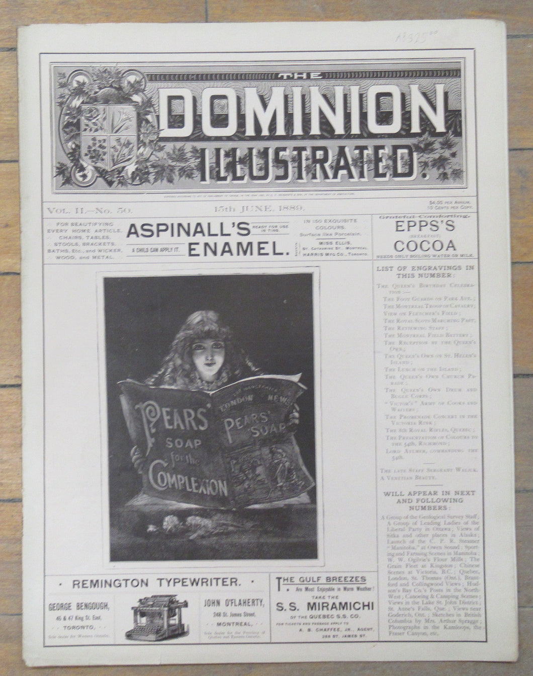The Dominion Illustrated. 15th June, 1889