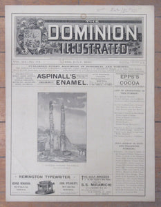 The Dominion Illustrated. 13th July, 1889