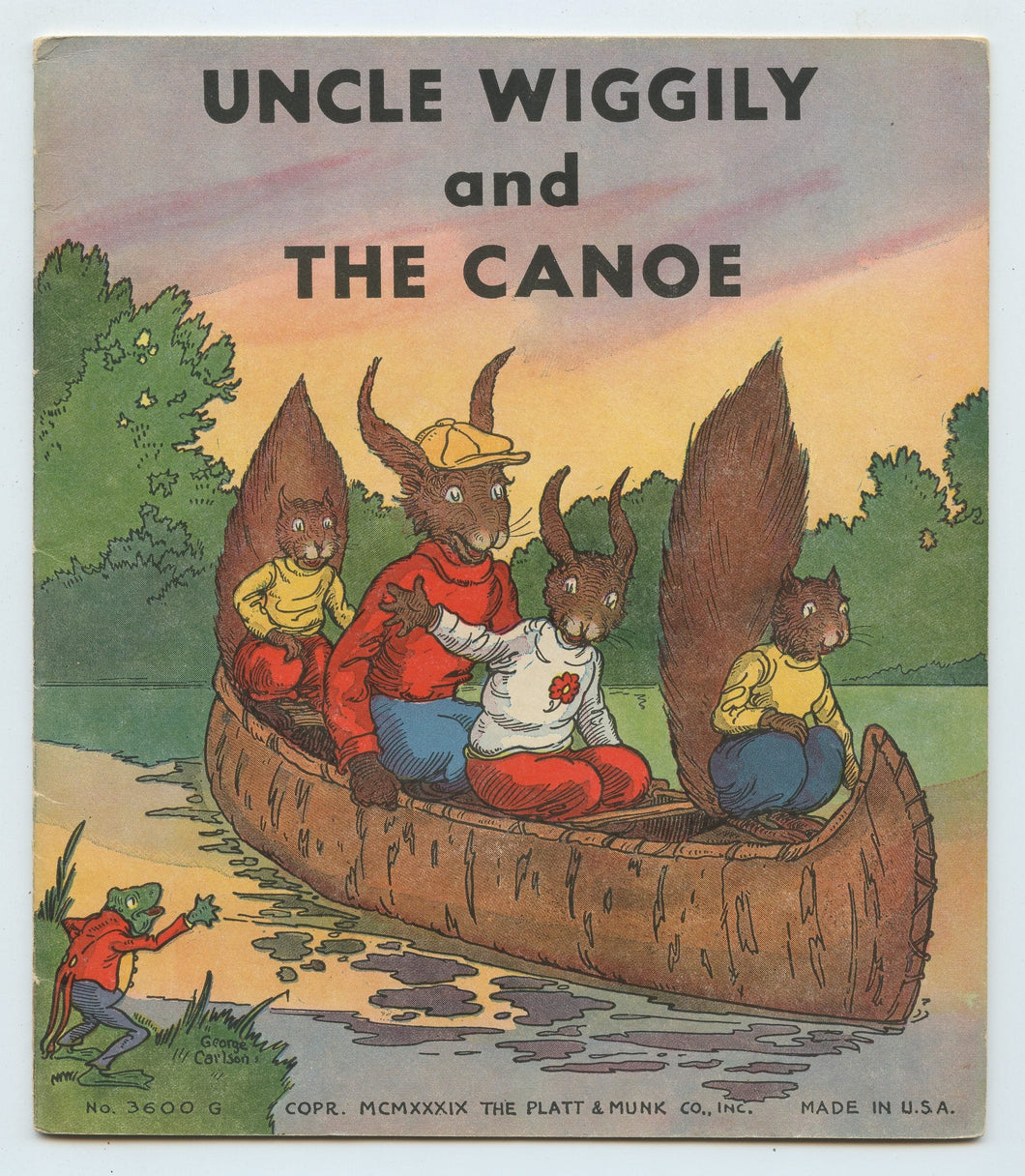 Uncle Wiggily and the Canoe