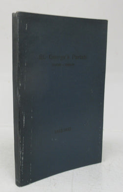 History of St. George's Parish, Guelph - Ontario 1832-1932
