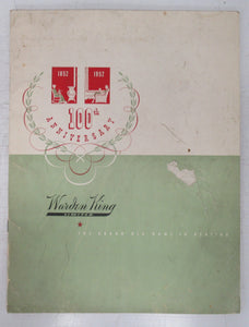 Warden King 100th Anniversary book