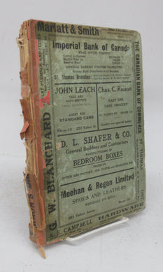 Vernon's City of St. Thomas Street, Alphabetical, Business and Miscellaneous Directory for the year 1917