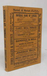 Vernon's City of St. Thomas (Ontario) Miscellaneous, Alphabetical, Street and Business Directory for the year 1935
