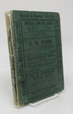 Vernon's City of St. Thomas (Ontario) Miscellaneous, Business, Alphabetical and Street Directory for the year 1945