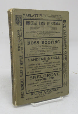 Vernon's City of St. Thomas (Ontario) Miscellaneous, Business, Alphabetical and Street Directory for the year 1948-9