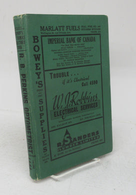 Vernon's City of St. Thomas (Ontario) Miscellaneous, Business, Alphabetical and Street Directory for the year 1955