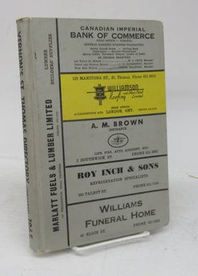 Vernon's City of St. Thomas (Ontario) Directory 1965