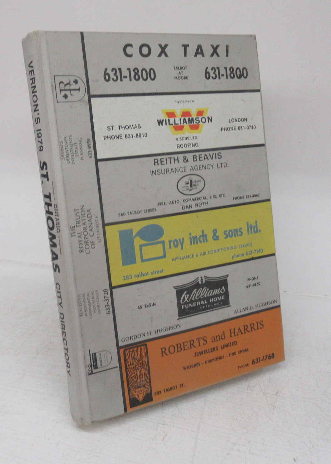 Vernon's City of St. Thomas (Ontario) Directory 1979