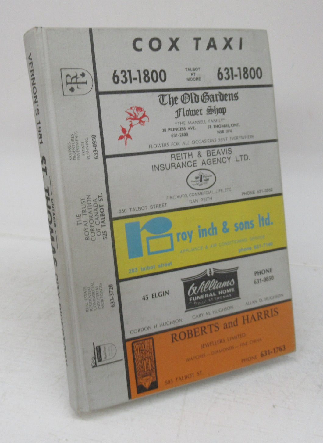 Vernon's City of St. Thomas (Ontario) Directory 1981