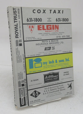 Vernon's City of St. Thomas (Ontario) Directory 1987