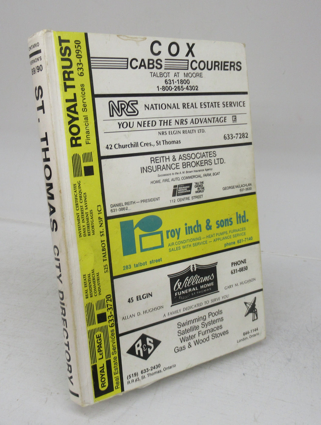 Vernon's St. Thomas City Directory 1989/90