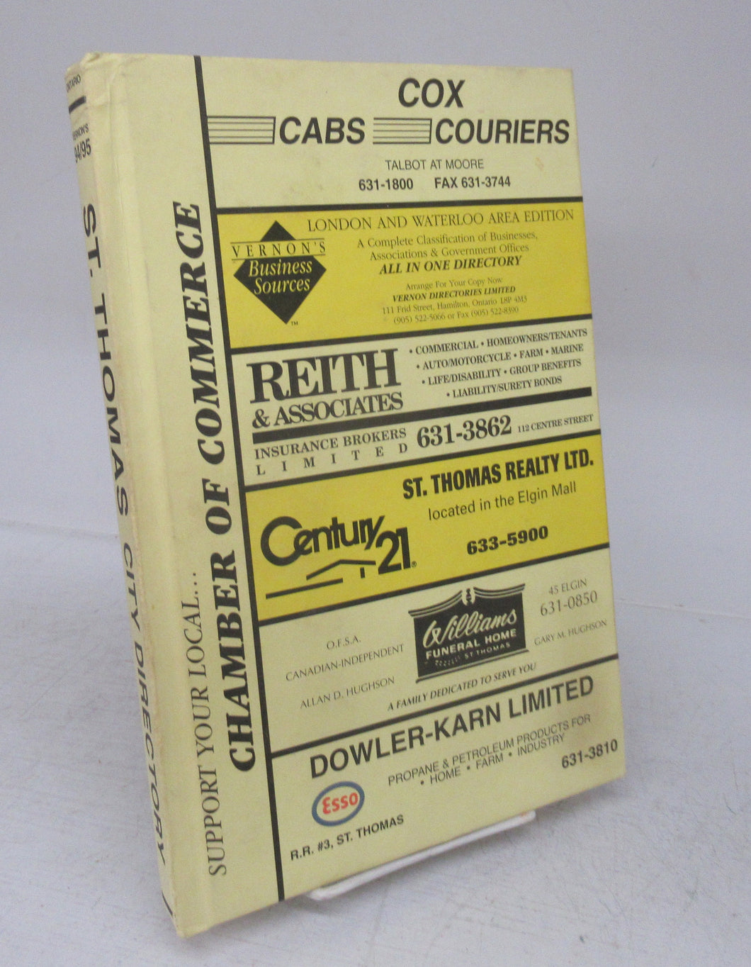 Vernon's St. Thomas City Directory 1994/95