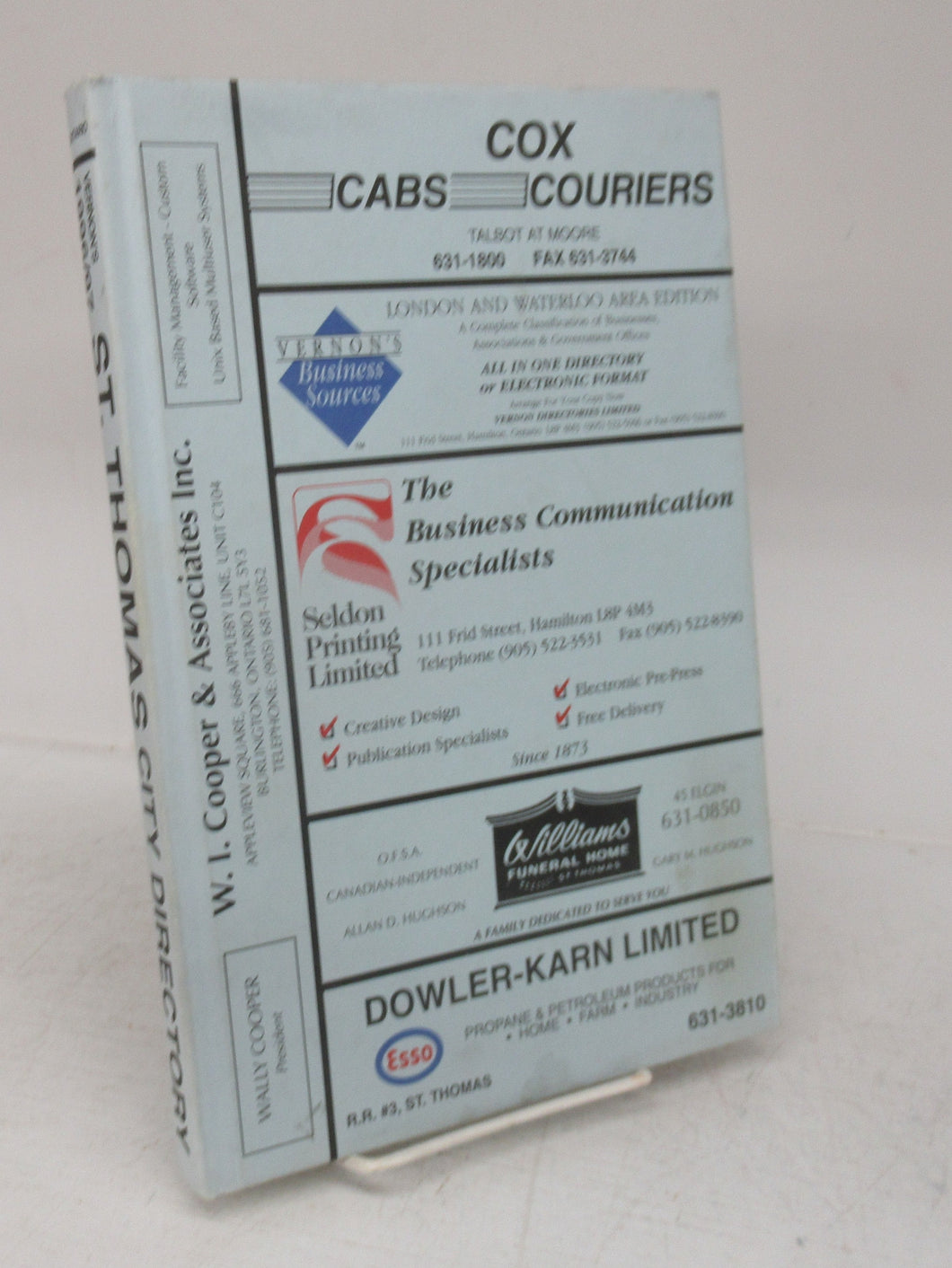 Vernon's St. Thomas City Directory 1996/97