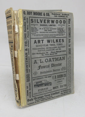 Vernon's City of London (Ontario) Miscellaneous, Business, Alphabetical and Street Directory for the year 1941