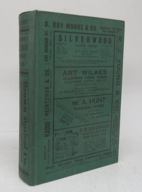 Vernon's City of London (Ontario) Miscellaneous, Business, Alphabetical and Street Directory for the year 1945