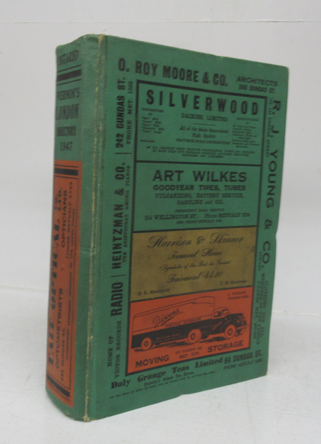 Vernon's City of London (Ontario) Miscellaneous, Business, Alphabetical and Street Directory for the year 1947