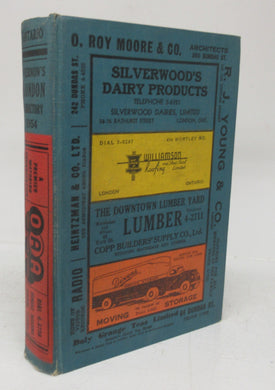 Vernon's City of London (Ontario) Miscellaneous, Business, Alphabetical and Street Directory for the year 1954