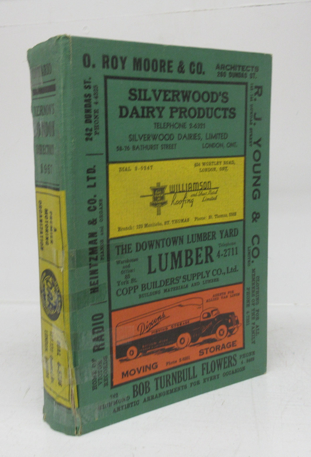 Vernon's City of London (Ontario) Miscellaneous, Business, Alphabetical and Street Directory for the year 1957