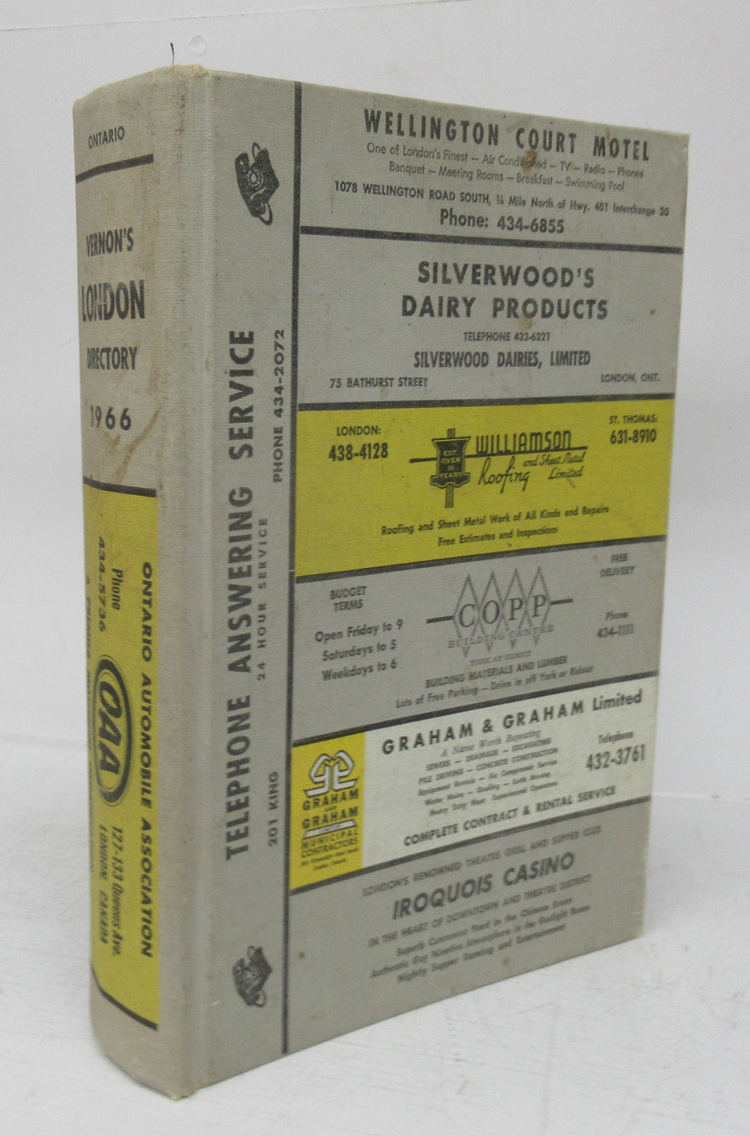 Vernon's City of London (Ontario) Directory 1966