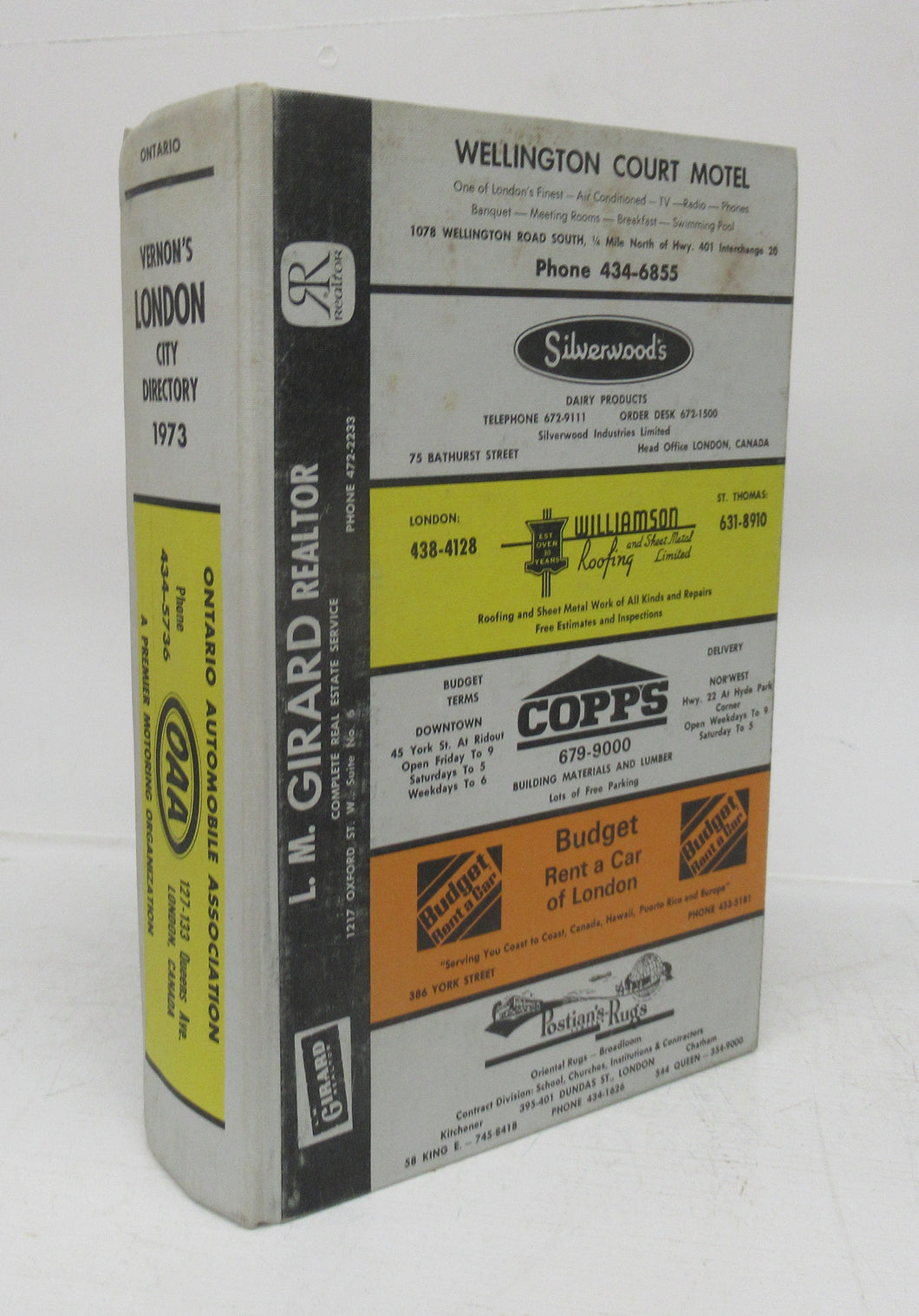 Vernon's City of London (Ontario) Directory 1973