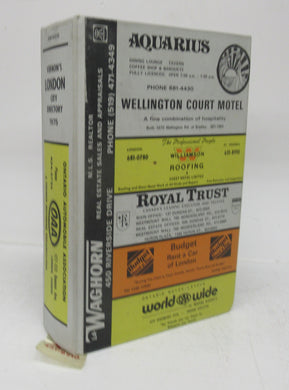 Vernon's City of London (Ontario) Directory 1975