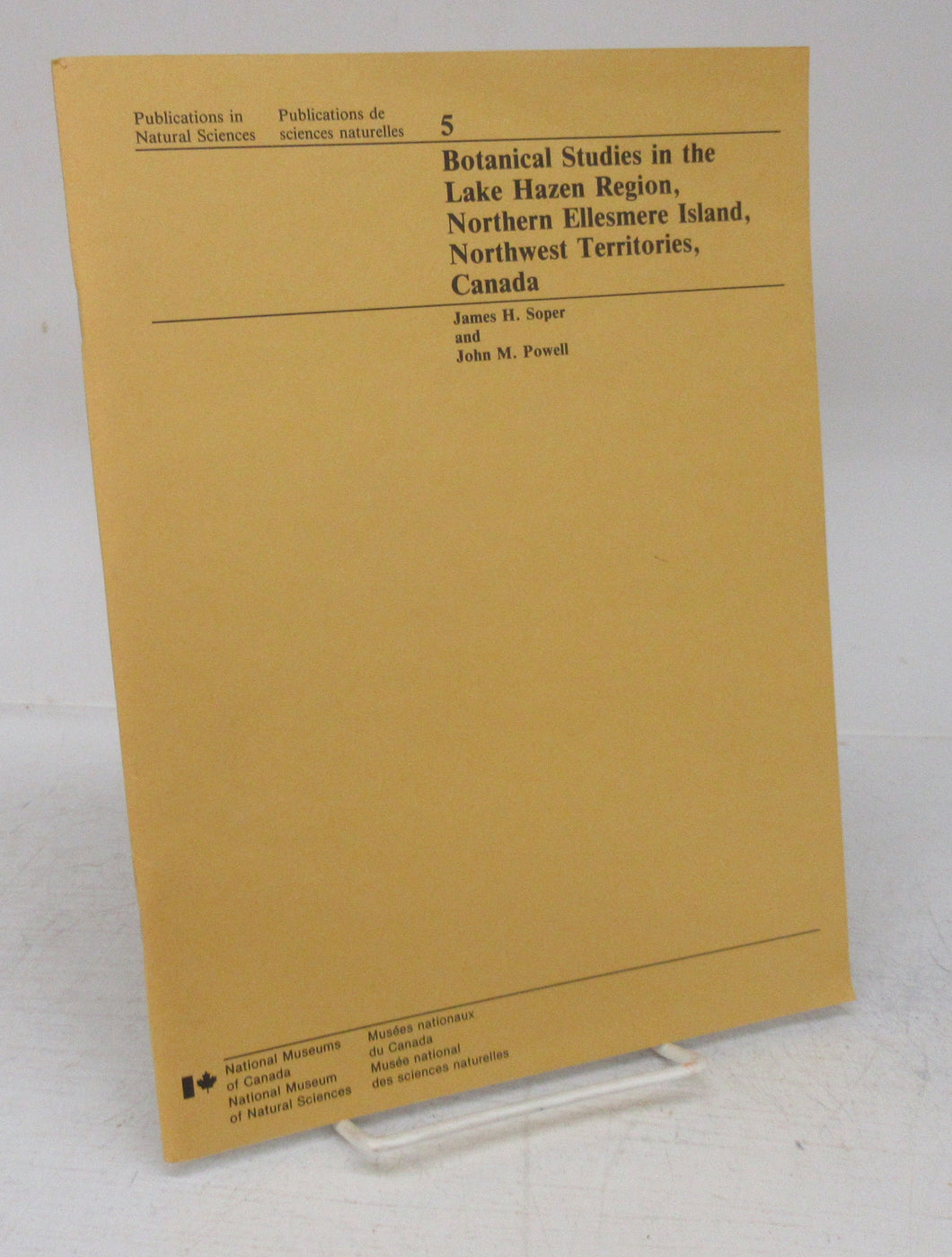 Botanical Studies in the Lake Hazen Region, Northern Ellesmere Island, Northwest Territories, Canada