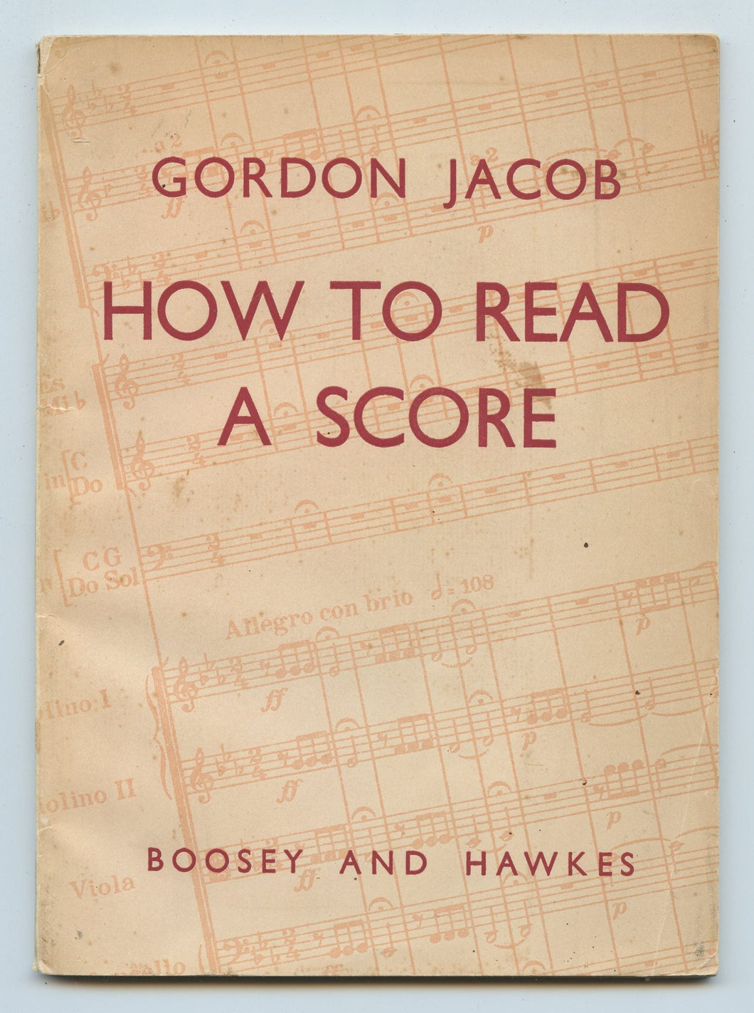 How To Read A Score