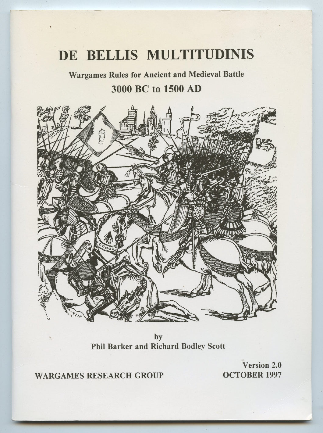 De Bellis Multitudinis: Wargames Rules for Ancient and Medieval Battle 3000 BC to 1500 AD