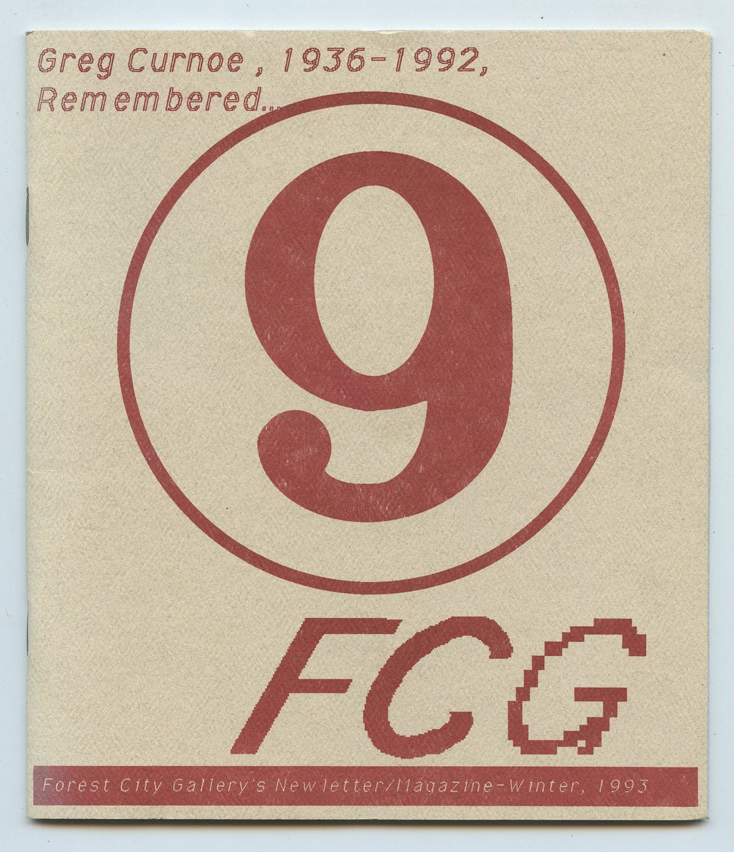 Greg Curnoe, 1936-1992, Remembered ...