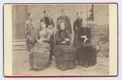 Photograph of an unidentified family