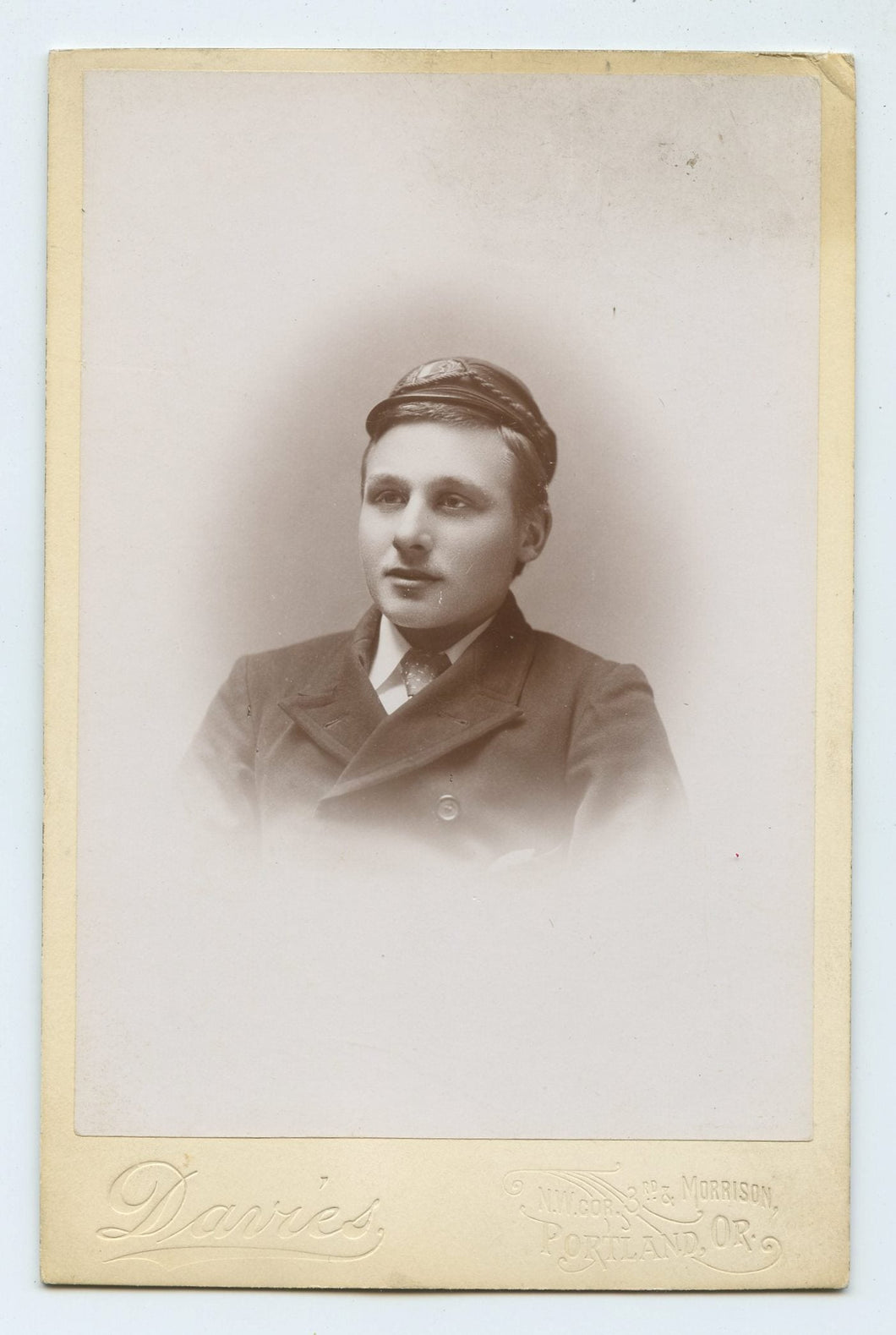 Portrait of an unknown young man