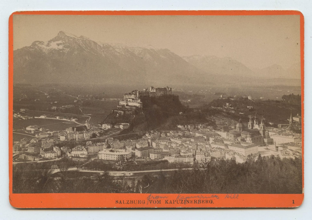 Salzburg vom Kapuzinerberg